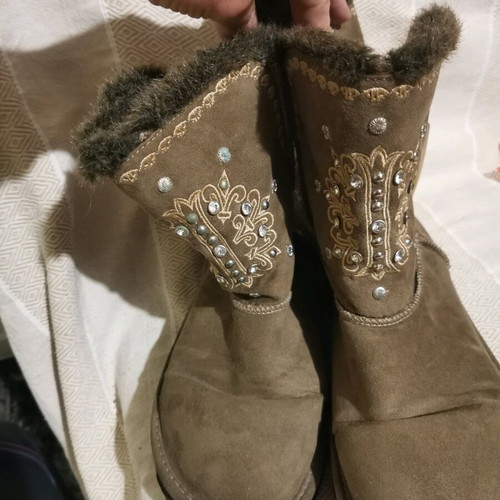 Replay women's boots used, suede, size 39