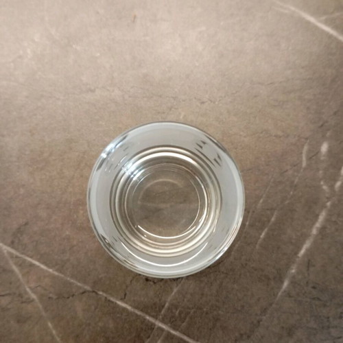 Crystal shot glass set like new, pack of 6