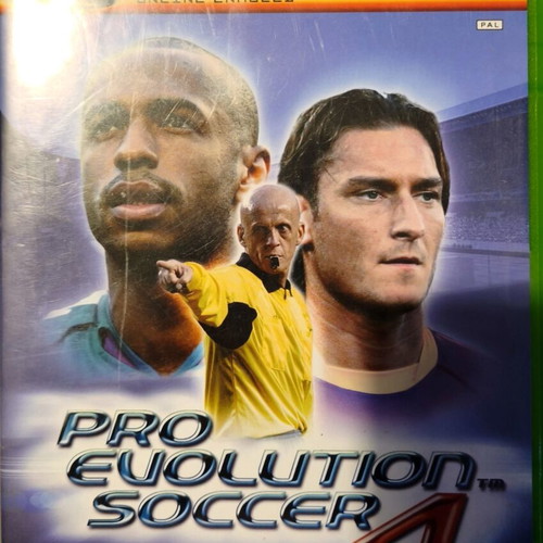 X Box Pro Evolution Soccer 4 game