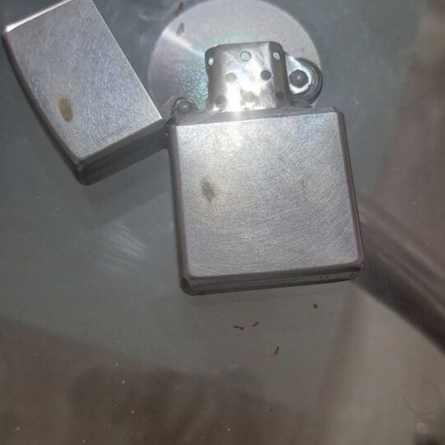 Zippo lighter used without zippellaio