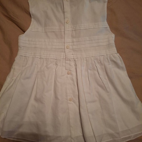 Mayoral blouse for girl 6 years new, white with grey bows