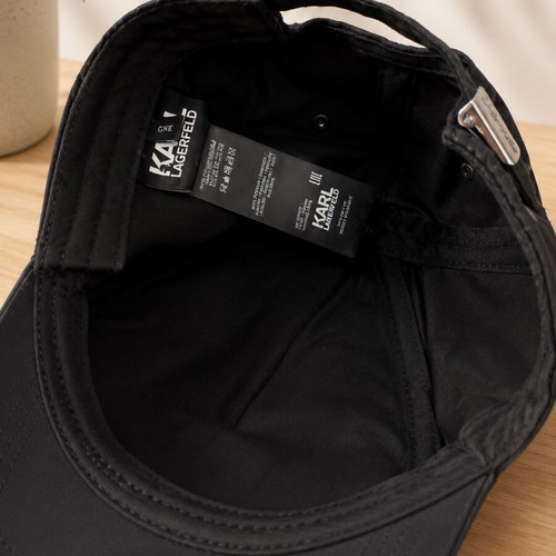 Karl Lagerfeld Black Hat One Size like new