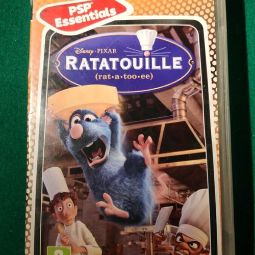 Sony PSP Ratatouille used, disc and case only without UMD