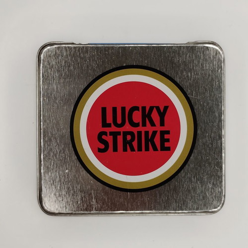 LUCKY STRIKE Metal Tobacco Case