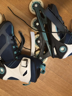 Rorrels Firefly rollerblades like new