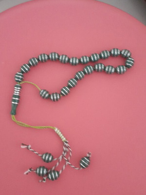 Worry beads with plastic beads, new