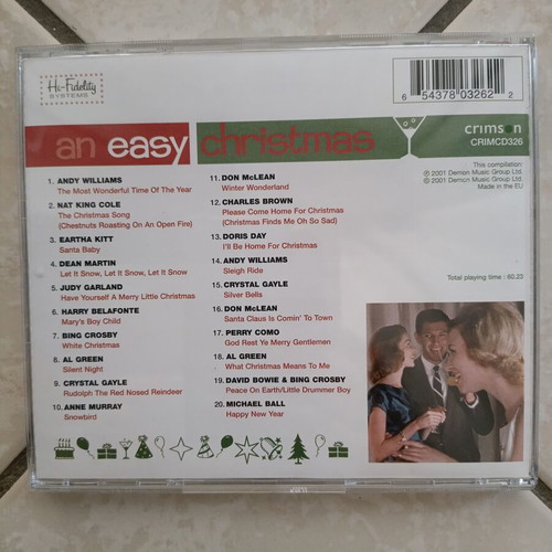 An Easy Christmas CD like new