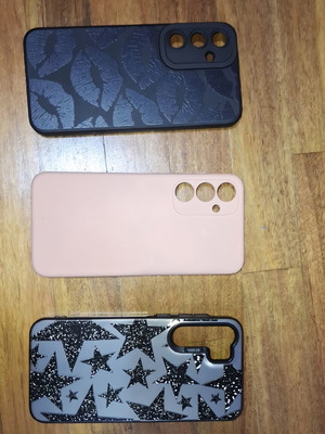Samsung A35 phone cases like new, set of 3