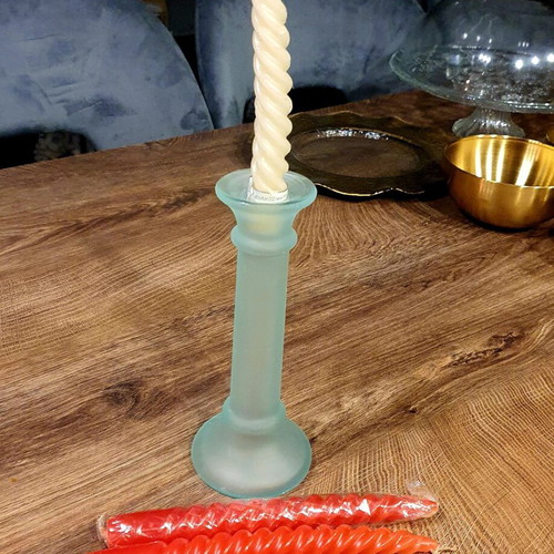 Christmas candles new, set of 3, red and white