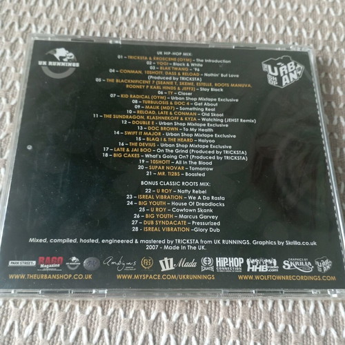 UK Runnings Mixtape new, British hip-hop and reggae collection