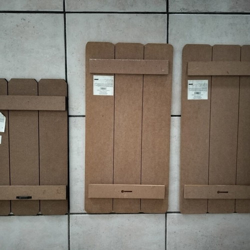 Vintage wooden frames set of 3 like new