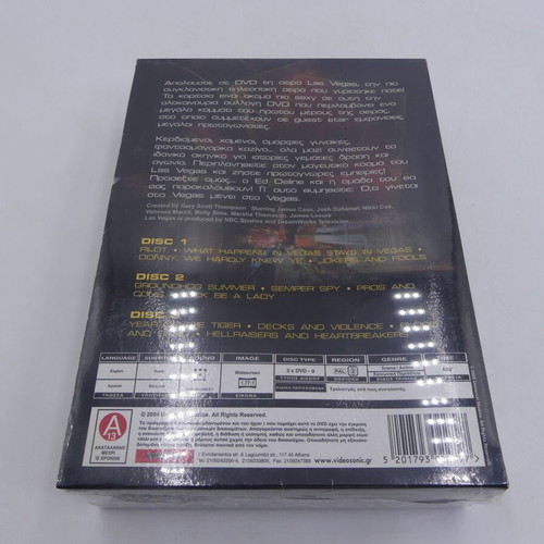 Las Vegas Season 1 DVD 3-disc set new