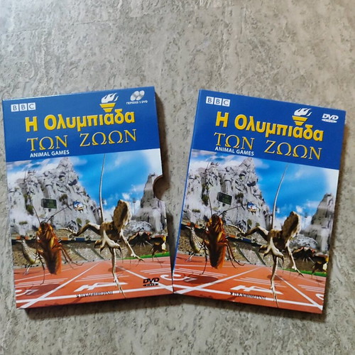 BBC The Animal Olympics box set with 2 DVDs like new