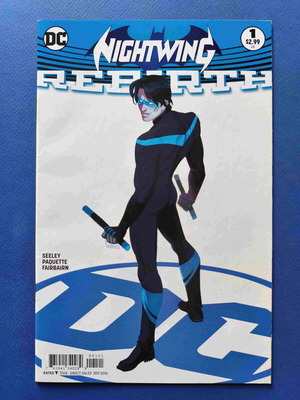 Nightwing: Rebirth 1 B Variant Cover comic used