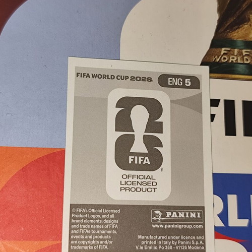 Ezri Konsa World Cup 2026 Panini sticker