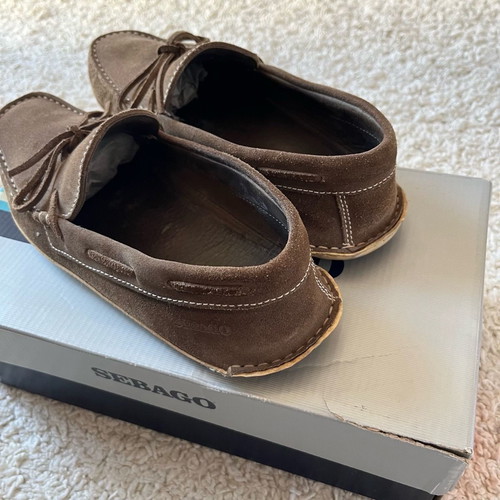 Sebago Dockside moccasins vintage used, size 41, brown
