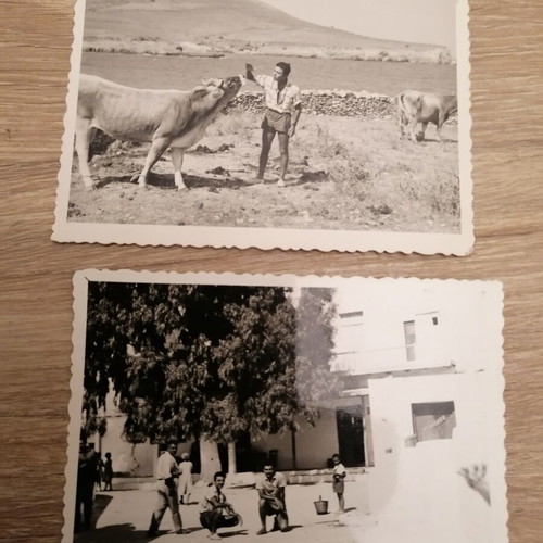 Antiparos photographs used, set of 2