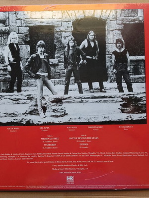 Medieval Steel 12'' EP metal vinyl, new