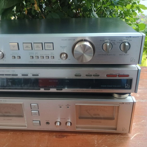 Luxman C-02 M-02 T-530 T-02 vintage audio system like new