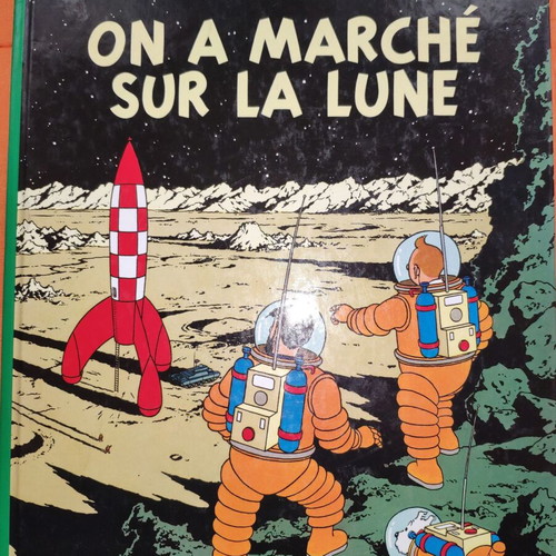 Tintin On A Marche Sur La Lune used book in French