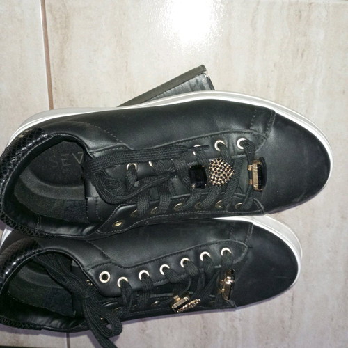 Women's shoes size 38 like new, black and white
