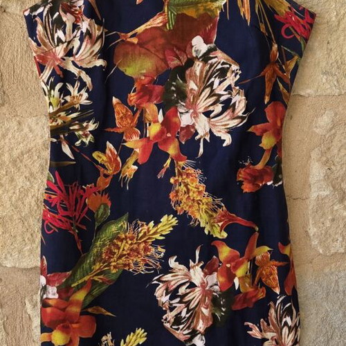 AX Paris Tropical Floral Halterneck Bodycon Dress new, colorful
