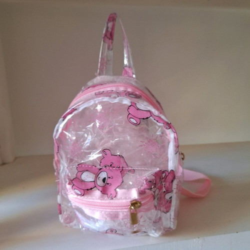 Children's bag new 15×20 cm transparent with 1 pocket
