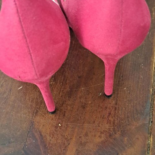Purple pumps used size 39
