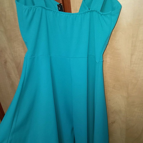 Petrol mini dress S like new