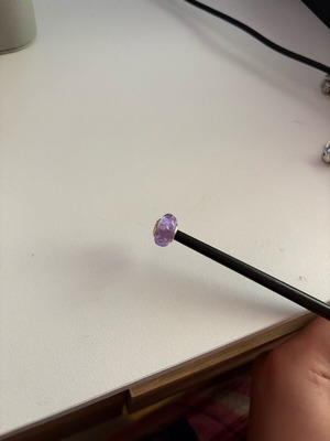 Πανδώρα στοιχείο μωβ στρογγυλό καινούργιο