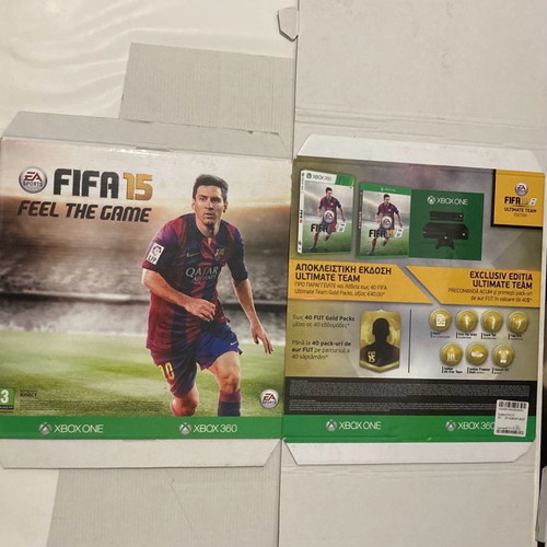 FIFA 15 Promo Store Display Cube like new