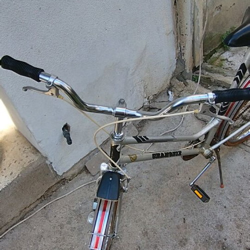 Vintage Chamonix bicycle used, silver