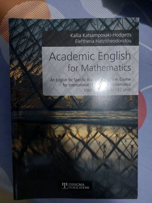 Academic English for Mathematics book new