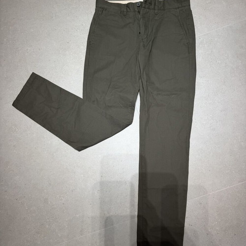 H&M khaki fabric men's pants, size S