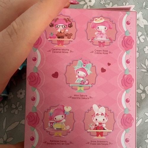 My Melody Figure from Miniso like new with accessories and box