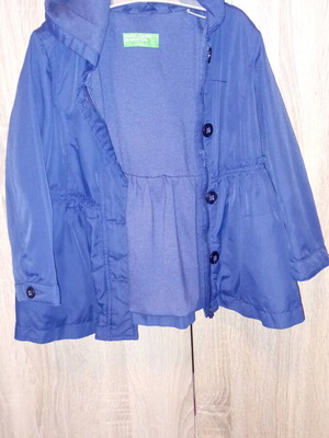 Benetton waterproof jacket cardigan
