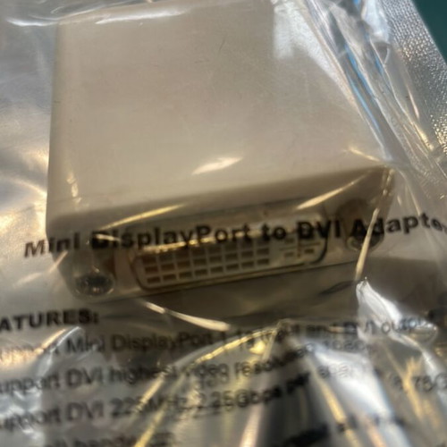 Mini Display Adapter to DVI 24+1 Female New