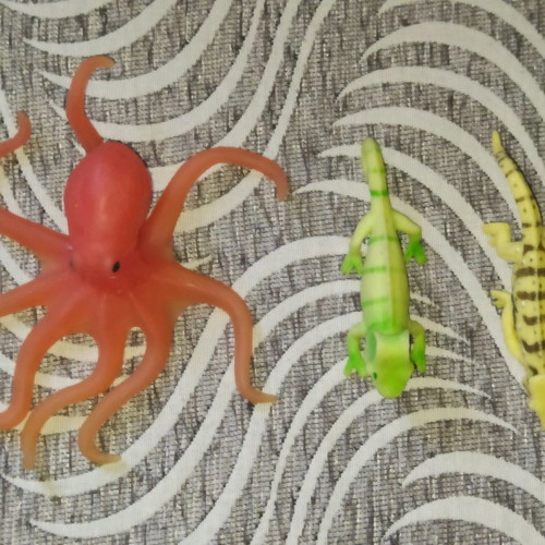 Rubber reptiles-lizards new