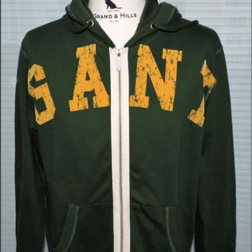 Gant men's hoodie dark green size L like new