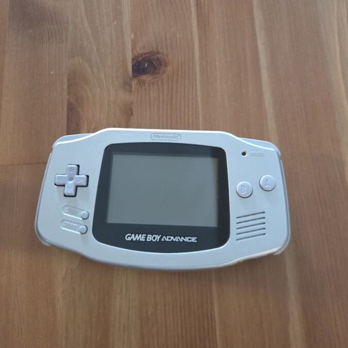 Nintendo Game Boy Advance Silver handheld console