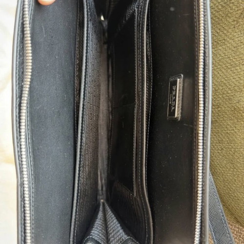 Prada Leather Briefcase black like new