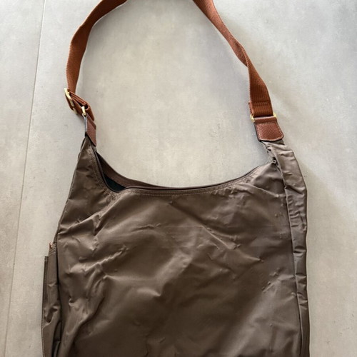 Longchamp Le Pliage Néo hobo bag, taupe brown