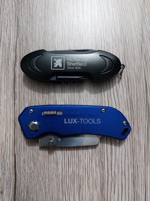 Richardson Sheffield multitool and metal folding utility cutter new