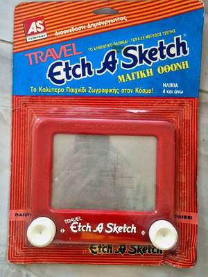 AS Company Travel Etch A Sketch μαγική οθόνη σε σφραγισμένη συσκευασία