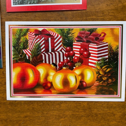 Christmas cards new, pack of 8 without envelopes