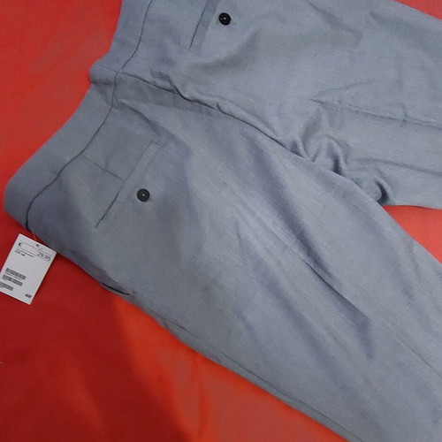 H&M Summer Pants Gray Size 46 New With Tag