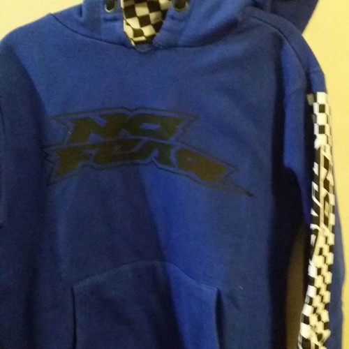 NoFear hoodie and long-sleeve shirt used for boys