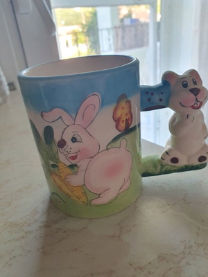 Mug with bunny like new