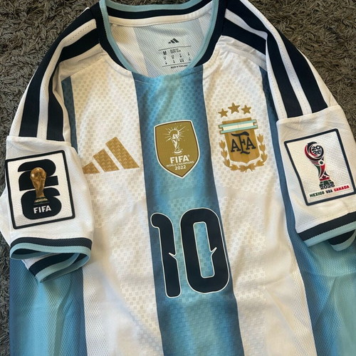 Messi #10 World Cup 2026 Argentina Player Version Home Kit new