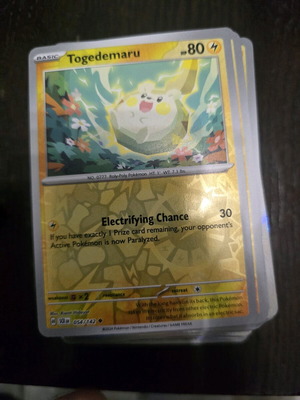 Togedemaru Pokémon card new